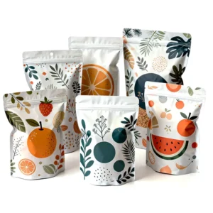 Custom Logo Printed Child-Safe Reclosable PE Toy Gift Bags with Zip-Lock