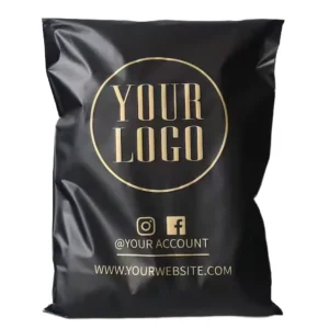 Custom Logo Printed Dustproof PE Poly Mailer for Clothing Shoes and Fur