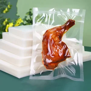 Custom Logo Printed Food Grade BPA-Free Recyclable Moisture-Proof Vacuum Seal Heat Seal Plastic Bags