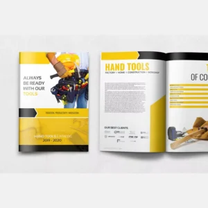Custom Logo Printed Magazine Color Brochure Design Service Paperback Softcover Hardcover Booklet Printing For Catalogs (CN)