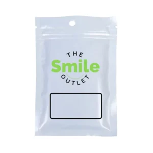 Custom Logo Printed Mylar Plastic Zipper Bags for Cosmetics and Edibles, Flat Sealed Retail Bags