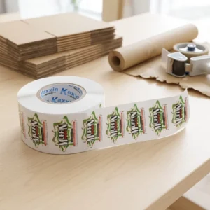 Custom Logo Printed Waterproof Adhesive Labels for Product Packaging
