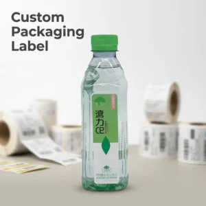 Custom Logo Printed Waterproof BOPP Self-Adhesive Mineral Water Bottle Labels