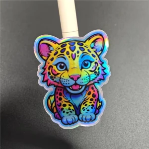 Custom Logo-Printed Waterproof Vinyl Die-Cut PVC PP Laser Holographic Labels