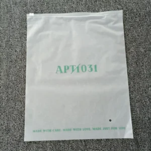 Custom Logo Printed Zipper Plastic Bags for Clothing, Zip Lock Poly Packaging Pouch, Customized Color for Fur