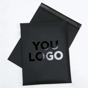 Custom Logo Screen-Printed Waterproof LDPE Clothing Poly Mailers, Tear-Proof Self-Adhesive Courier Bags