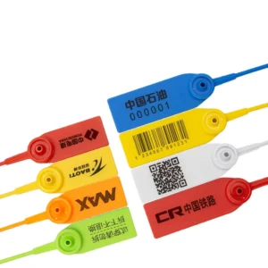 Custom Logo Security Seal Anti-Theft Clothing Bag Hat Hang Tag Plastic Padlock