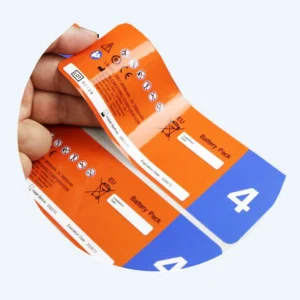 Custom Logo Self Adhesive Durable Waterproof Oil Proof Eco Friendly Paper Labels UV Resistant Thermal Transfer Custom Color