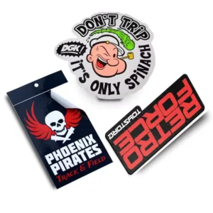 Custom Logo Self-Adhesive Waterproof PVC Vinyl Die-Cut Stickers