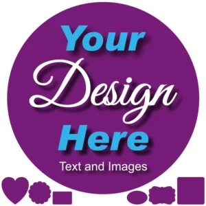 Custom Logo Stickers and Labels for Baking, Envelopes, Birthday Parties, and Gift Wrap