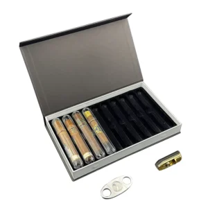 Custom Logo Tobacco Cigar Paperboard Magnetic Packaging Box