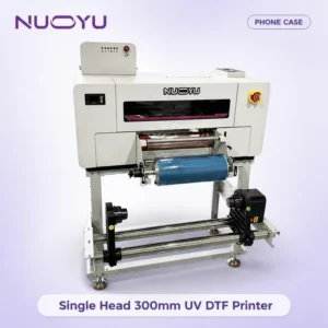Custom Logo UV DTF Printer 300 mm Single-Head Phone Case Sticker Transfer Machine with Laminator CE RoHS