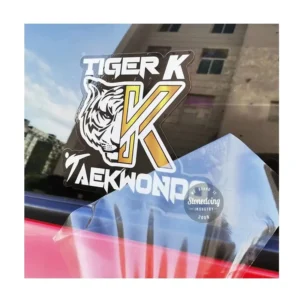 Custom Logo UV Resistant Car Window Transfer Stickers Car Window Decals Anime Windshield Car UV Decals