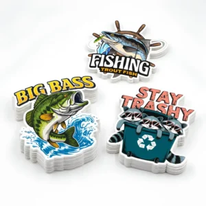 Custom Logo UV Vinyl Waterproof Holographic PVC Adhesive Label Bulk OEM Brand Die Cut Stickers