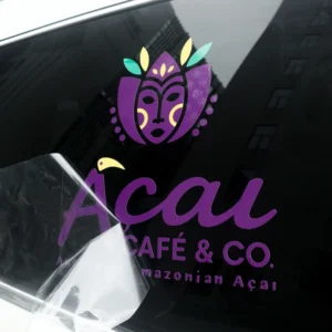 Custom Logo UV Waterproof Windshield PVC Letter Transfer Decals Bumper Car Window Stickers Vinyl Car Decals
