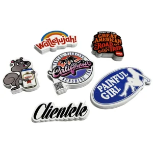 Custom Logo Vinyl Decals Bulk Promotional Car Stickers Corporate Branding Gifts Event Decorations Business Luxury Design Cartoon