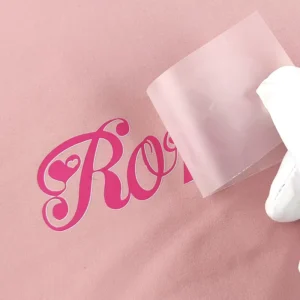 Custom Logo Vinyl Reflective Heat Transfer Label for T-Shirt and Clothes