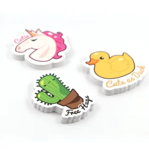 Custom Logo Waterproof PVC Cartoon Anime Kiss-Cut Stickers