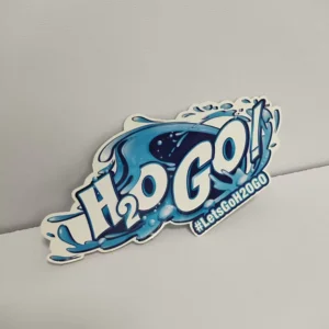 Custom Logo Waterproof PVC Stickers