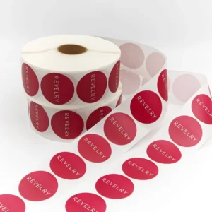 Custom Logo Waterproof Roll Label Stickers Personalized Eco-Friendly Adhesive Anti-Counterfeit Labels for Grocery Packaging