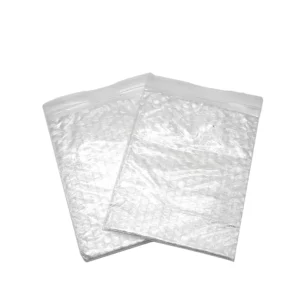 Custom Logo White Poly Bubble Mailers Padded Envelopes Shock Resistant Pressure Seal for Earphones