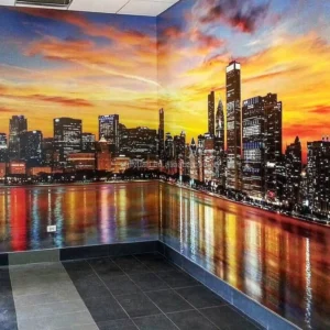 Custom Luxury Self Adhesive Peel Stick Wall Mural Sticker Wallpaper for Living Room Bedroom Customized Window Stickers