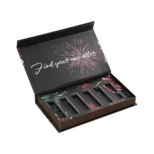 Custom Magnetic Closure Recyclable Paperboard Gift Box for Cosmetics, Nail Polish, and Perfume