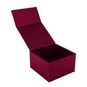 Custom Magnetic Foldable Paper Gift Box for Skincare Packaging