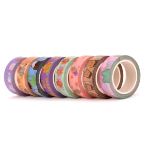 Custom Masking Paper Japanese Washi Tape Kawaii Stickers for Scrapbooking Crafting Decorations