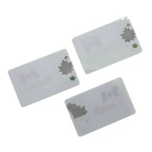 Custom Matte Finish NFC Card 13.56MHz RFID PVC Card for Access Control Blank Smart Business Card with 1K Chip