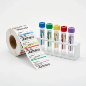 Custom Matte White Oil-Proof Removable Adhesive Labels, Scratch-Off, Heat-Sensitive, Waterproof, for Wine Beer Glass Jars