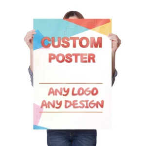 Custom Menu Leaflet Flyer Design and Printing Service with UV-Resistant Waterproof Finish