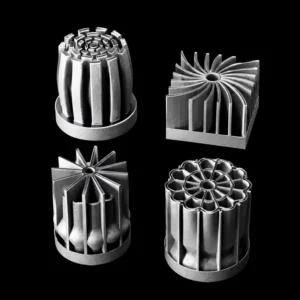 Custom Metal 3D Printed Lattice Core Compact Heat Exchanger for Aerospace and Electronics Cooling
