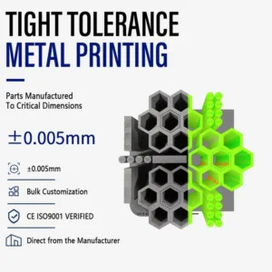 Custom Metal 3D Printing Service High Precision Small Feature Parts SLM DMLS OEM