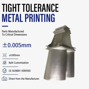 Custom Metal 3D Printing Service Small Batch 100-10000 Pcs Production SLM DMLS OEM