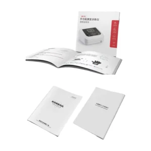 Custom Mini Booklet Printing Service Folded User Manual Product Guidelines Instruction Booklet