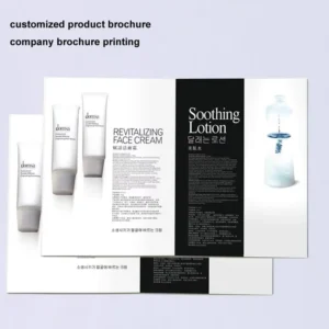 Custom Mini Brochures Booklets for Cosmetic
