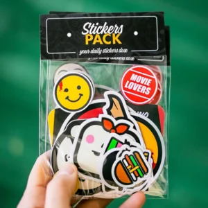 Custom Mixed-Style Self-Adhesive Vinyl Die-Cut Sticker Pack