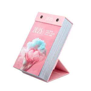 Custom Monthly Desk Calendar Planner, Logo Printed, Tear-Off