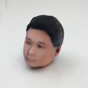 Custom Multi-Color Resin 3D Printed Face Service