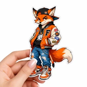 Custom Multiple Printing Waterproof UV Resistant Durable Self-Adhesive Die Cut Logo Stickers