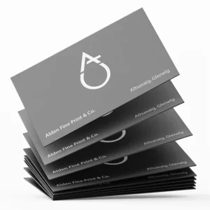 Custom Namecard Business Cards 300+ Gsm Matte Glossy Digital Printing Plastic Paper Kraft Paperboard Cardboard Coated Art Print