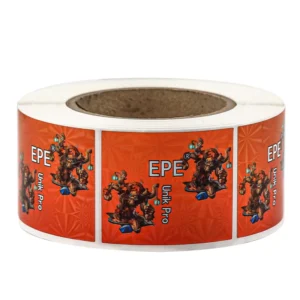 Custom OEM Waterproof Self-Adhesive Vinyl Laser Label Sticker Rolls for Bottles
