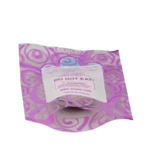 Custom OPP Clear Plastic Hair Extensions Packaging Bags