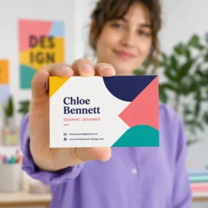 Custom Offset Printed Business Cards With Glossy Matte Finish Paperboard