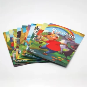 Custom Offset-Printed Coated Paper Children’s Religious Bible Story Picture Hardcover, Hot Stamping, OEM Printing Service