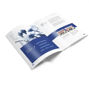 Custom Offset Printed Kraft Copper White Cardboard Paper Picture Book Brochure Printing Service