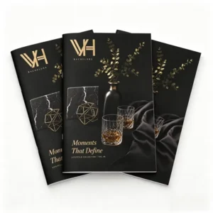 Custom Offset Printed Magazine Booklet A4 Art Paper Brochure Saddle Stitch Printing Service