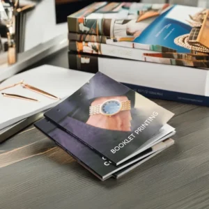 Custom On-Demand Hardcover Book Printing Perfect Binding Art Paper Digital Printing Film Lamination Magazine Brochure