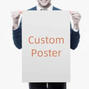 Custom Outdoor Advertising Promotion Poster A1 A2 A3 A4 A5 Digital Printing Vinyl UV Resistant Waterproof 18×24 Wall Poster